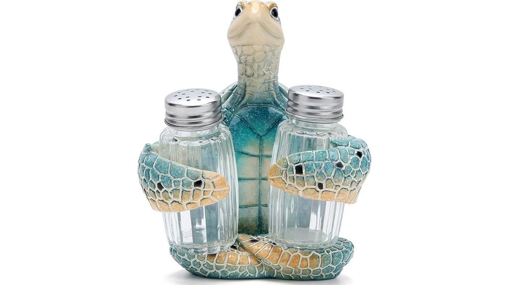 sea turtle kitchen salt shakers