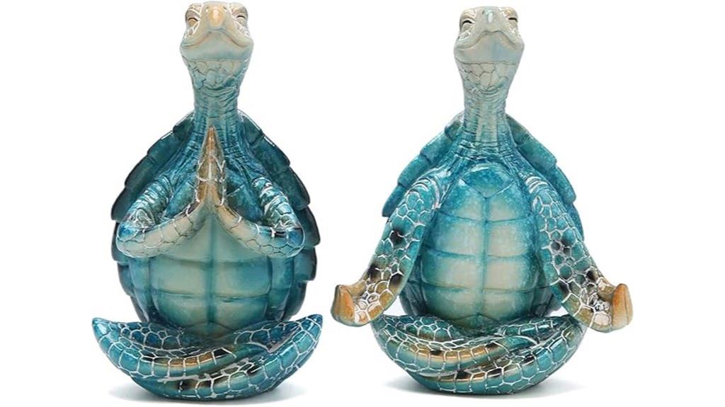 sea turtle meditation decor