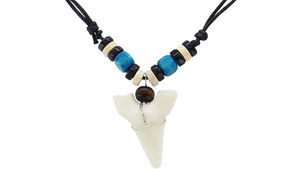 shark tooth necklace