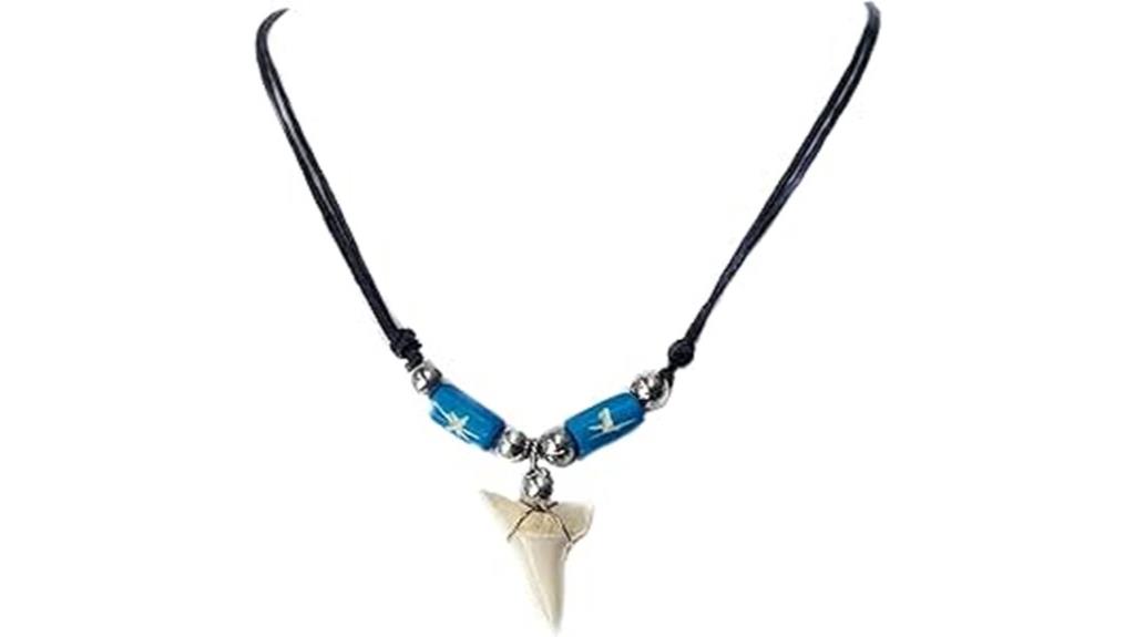 shark tooth necklace