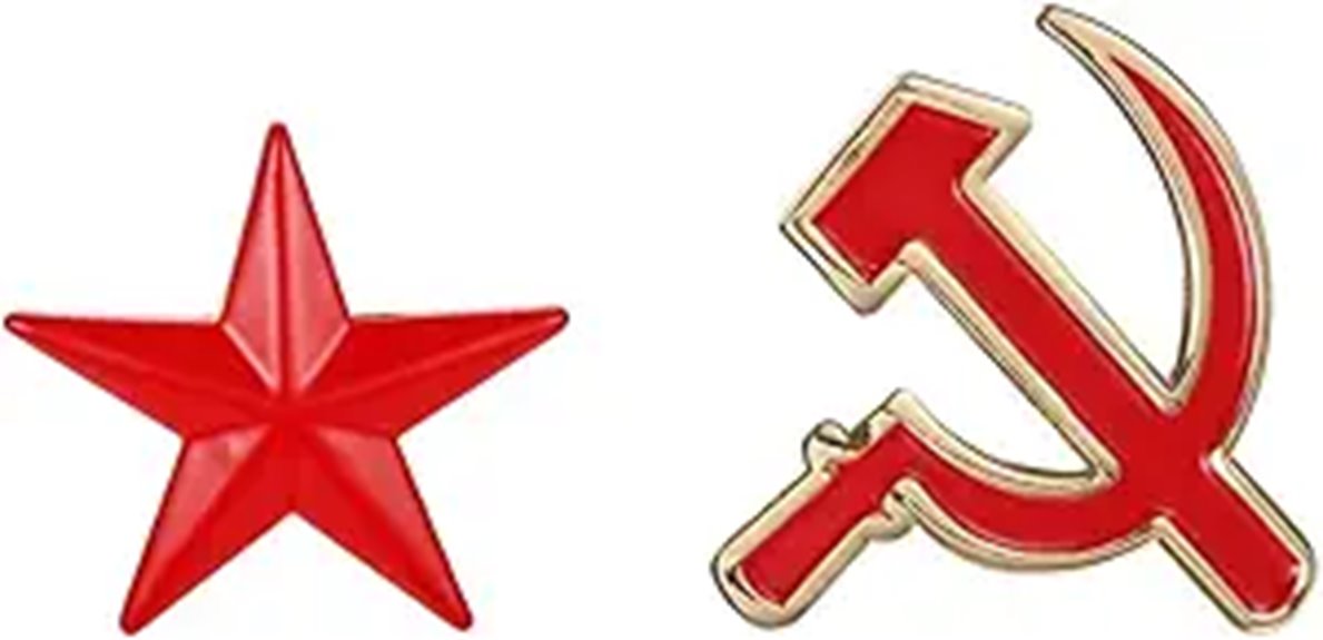 soviet red star badge