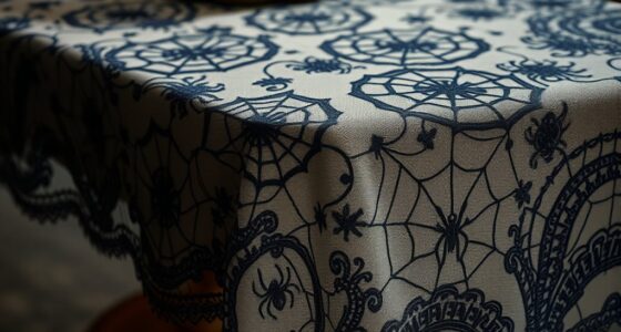 spooky elegant lace tablecloths