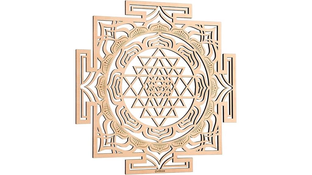 sri yantra wall decor