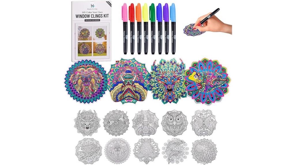 stained glass mandala kit