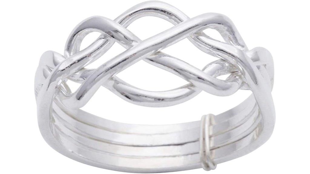 sterling silver celtic knot