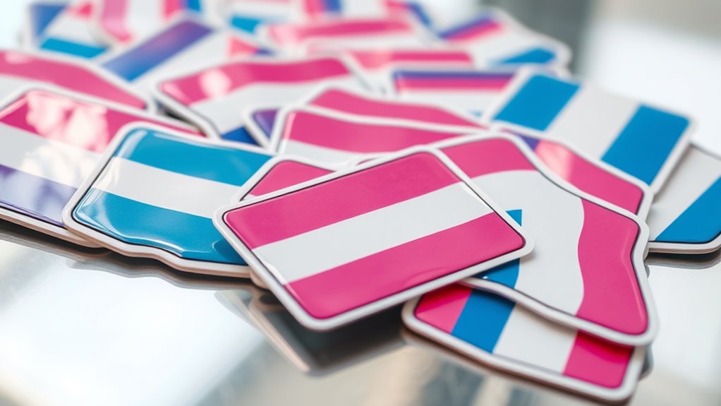 sticker durability and design