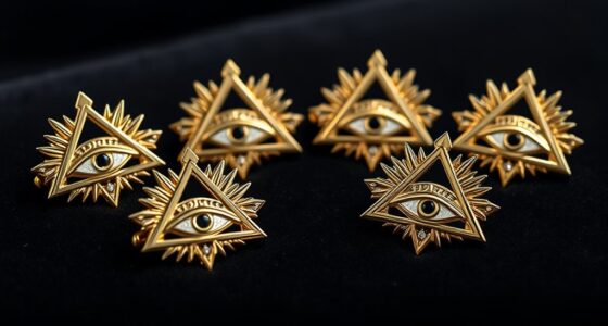 stylish eye of providence pins