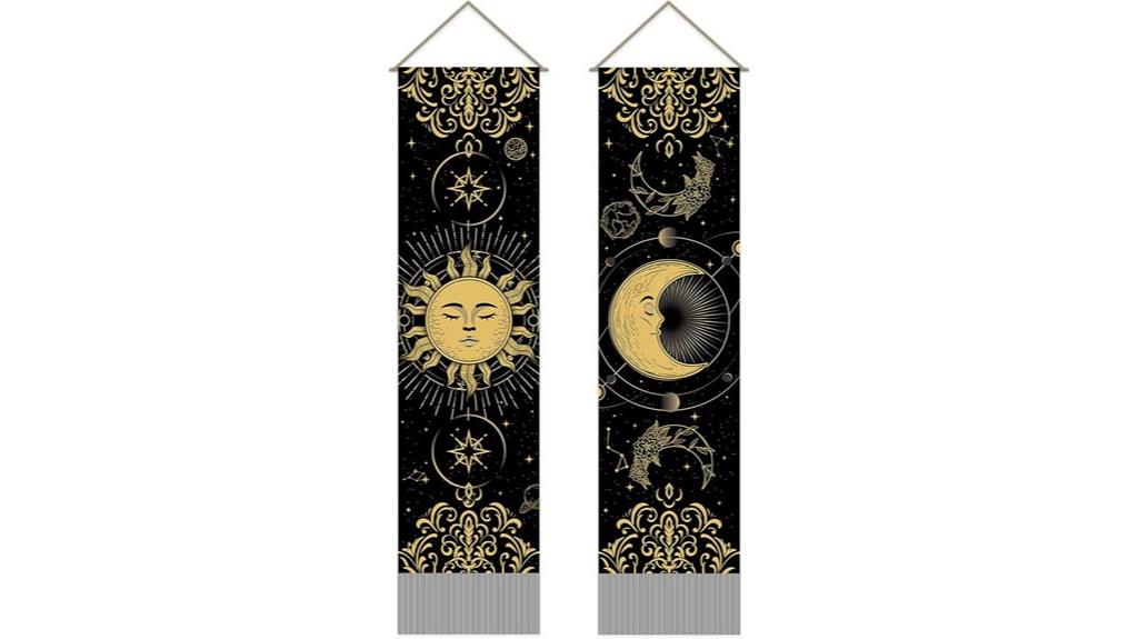 sun moon tapestry set