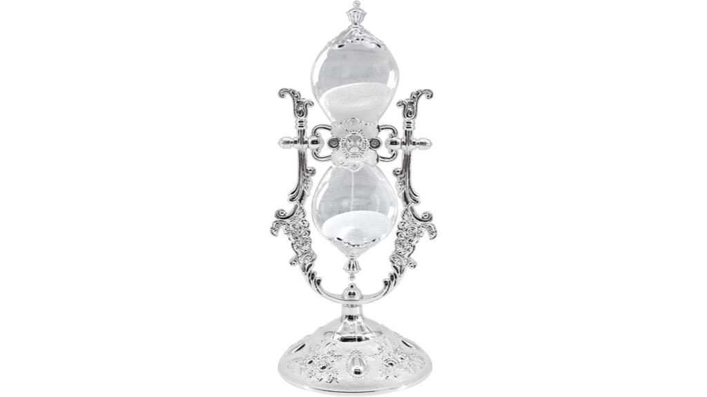 tall white sand timer