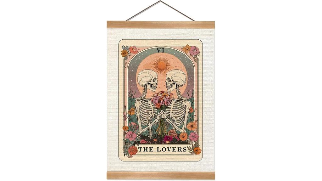 tarot card wall art