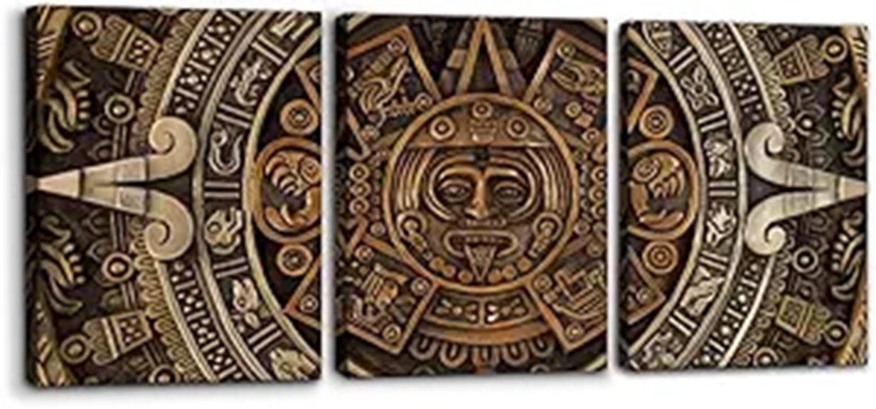 three panel wall art