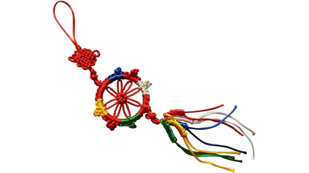 tibetan dharma wheel ornament