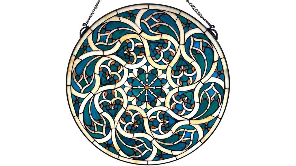 tiffany stained glass panel