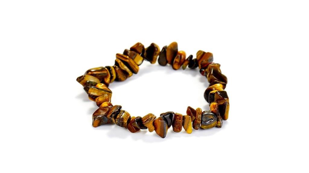 tiger eye unisex bracelet