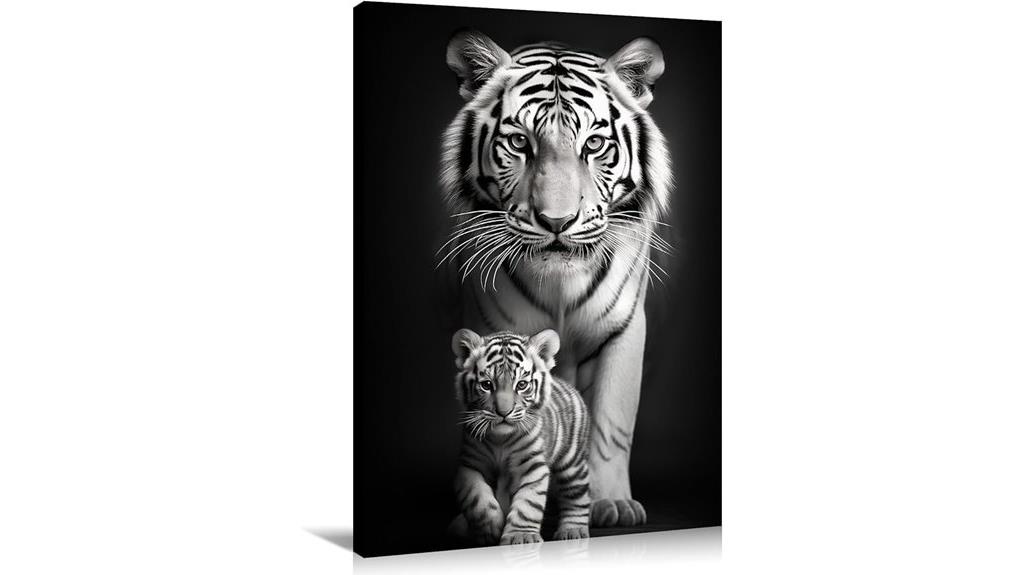 tiger wall art decor
