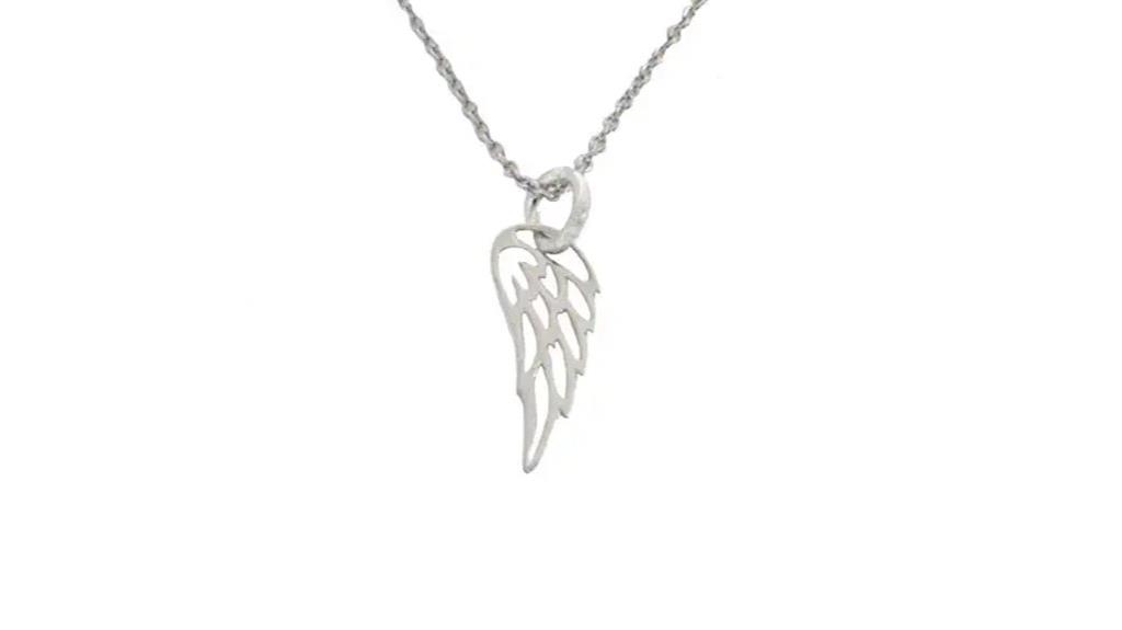 tiny sterling silver angel
