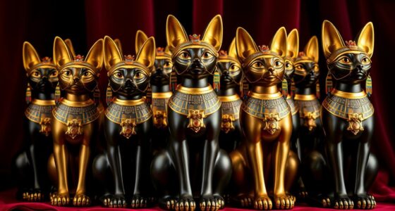 top bastet cat goddess statues