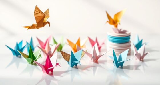 top crane origami sets