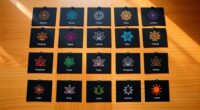 top essential oil symbol sets