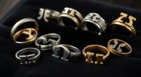 top greek omega ring styles