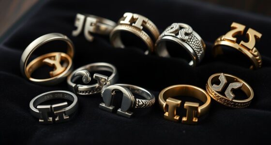 top greek omega ring styles