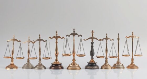 top justice scale statue sets