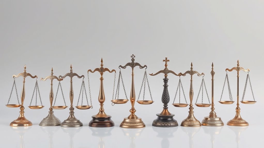 top justice scale statue sets