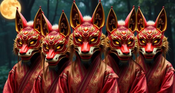 top kitsune fox mask cosplays