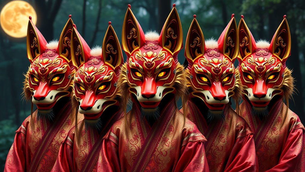 top kitsune fox mask cosplays
