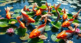 top koi pond statues