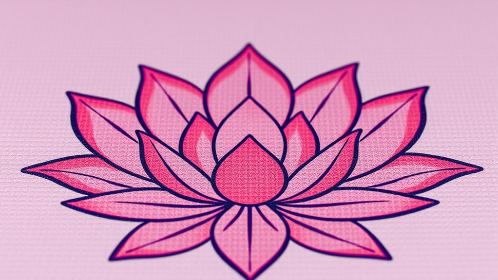 top lotus yoga mat designs