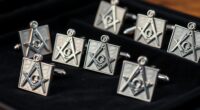 top masonic cufflink styles