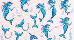 top mermaid wall decals
