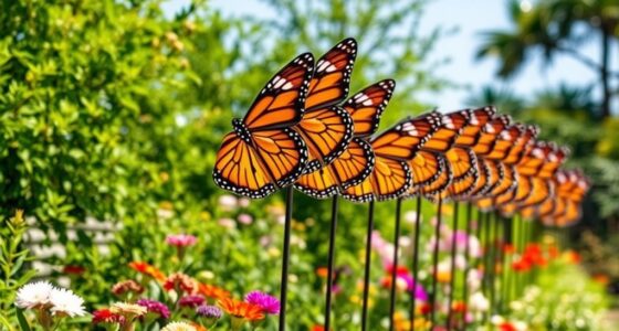 top monarch butterfly garden flags