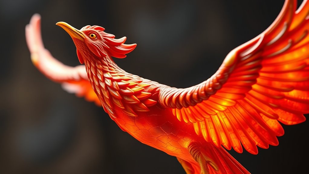 top phoenix resin statues