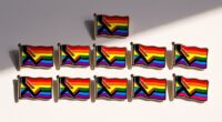 top pride flag pins