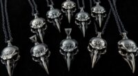 top raven skull necklace picks