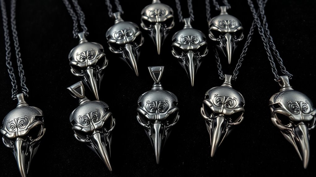 top raven skull necklace picks