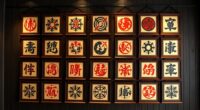 top samurai family crest scrolls