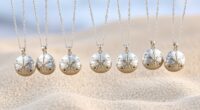 top sand dollar necklace selections
