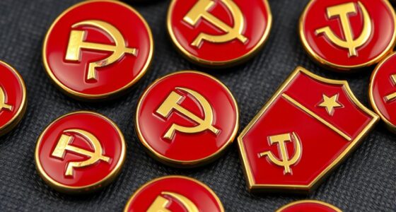 top soviet symbol pins