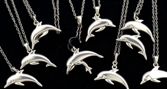 top sterling dolphin necklace selection