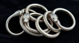 top stylish silver snake rings