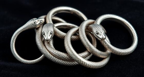 top stylish silver snake rings