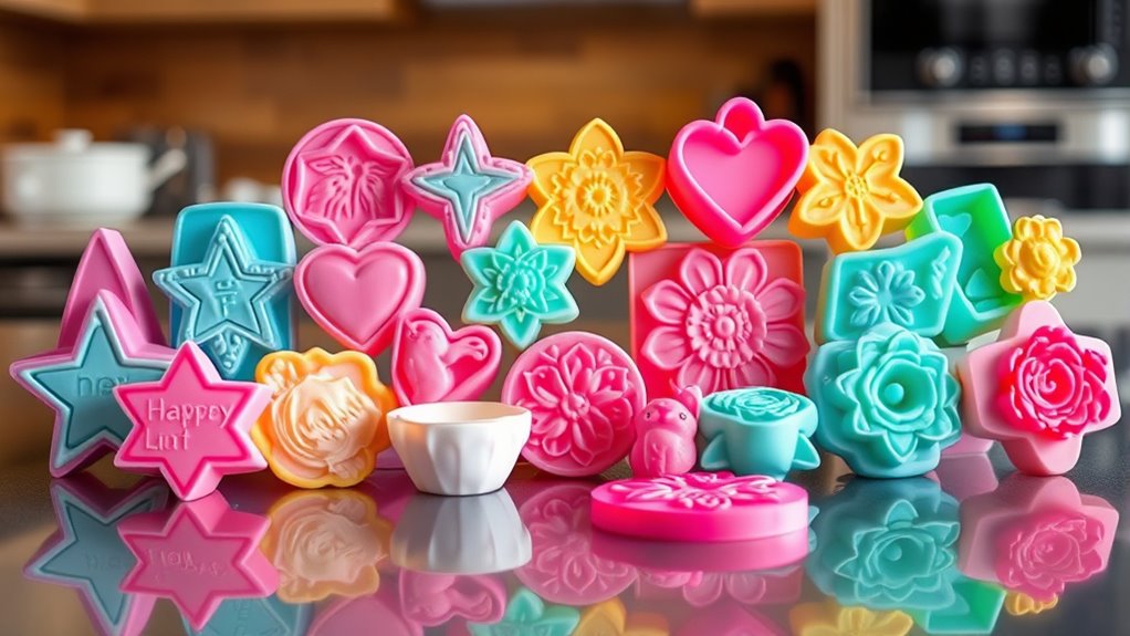 top symbolic silicone baking molds