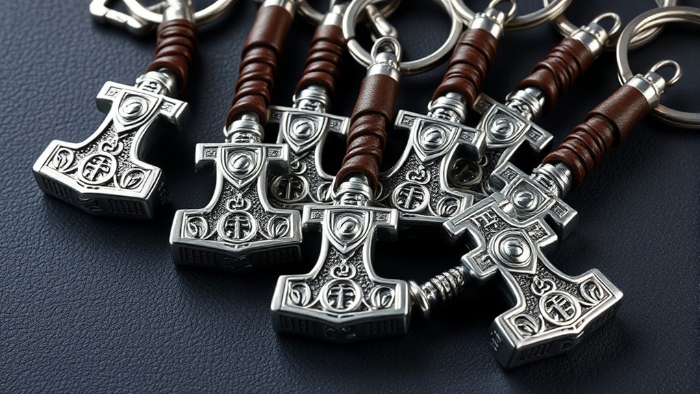 top thor hammer keychains