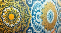 top wall mandala stencils