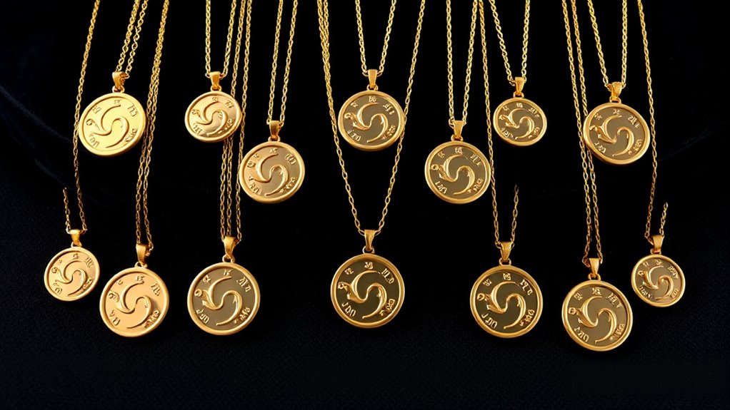 top zodiac necklace sets