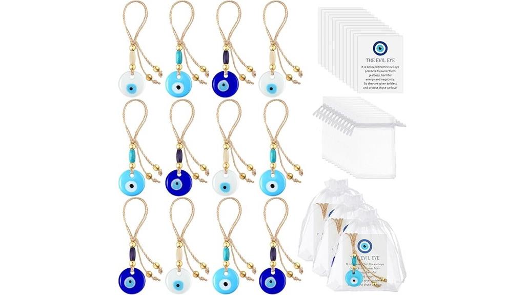 turkish blue evil eye charms