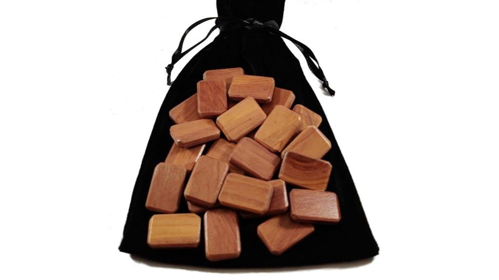 unfinished wooden runes kit